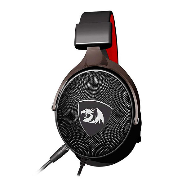 Headset Gamer Redragon Icon, 7.1, Driver 50mm, USB e P3, Para PC, Preto - H520