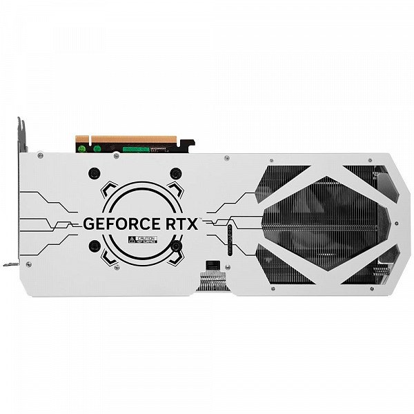 Placa de Vídeo RTX 4070 EX Gamer White GALAX NVIDIA GeForce, 12 GB GDDR6X, DLSS, Ray Tracing, Branco - 47NOM7MD7KWH