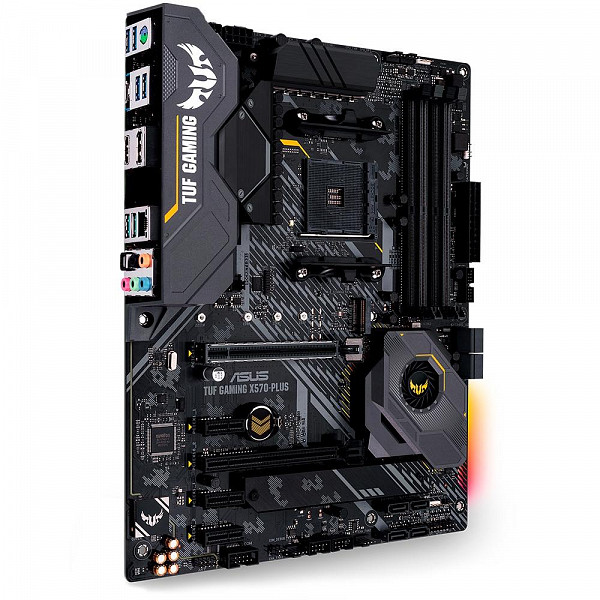 Placa-Mãe Asus TUF Gaming X570-PLUS/BR, AMD AM4, ATX, DDR4