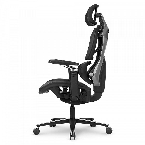 Cadeira Gamer DT3 Sports Chrono, Até 130Kg, Reclinável, Braço 5D, Cilindro Classe 4, Cinza - 13991-3