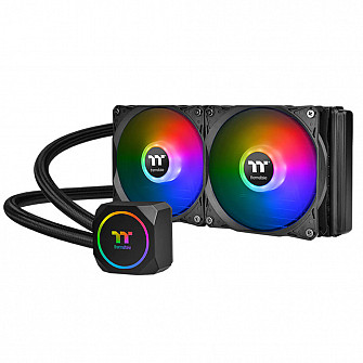 Water Cooler Thermaltake Th240, ArGB, Intel/AMD, Sync Aio Liquid Cooler - CL-W286-PL12SW-A