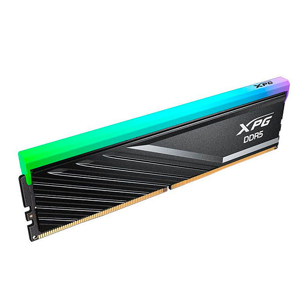Memoria Adata XPG Lancer Blade, RGB, 8GB (1x8GB), DDR5, 5600MHz, C46, Preto, AX5U5600C468G-SLABRBK Memoria Adata XPG Lancer Blade, RGB, 8GB (1x8GB), DDR5, 5600MHz, C46, Preto, AX5U5600C468G-SLABRBK