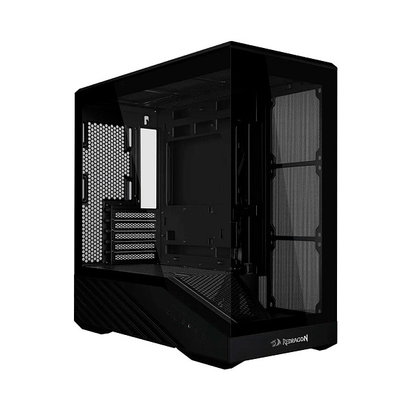 Gabinete Gamer Redragon V100r, Mini Atx, Com 4 Fans, ARGB, Preto - OE809RX