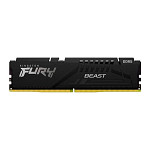 Memoria Kingston Fury Beast, 16GB (1x16GB), DDR5, 5200MHz, C40, Preta, KF552C40BB-16