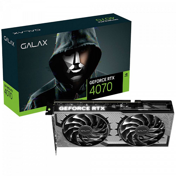 Placa de Vídeo RTX 4070 Teclab Dual Galax NVIDIA GeForce - 47NOM7MDABXV