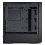 Gabinete Gamer Lian Li Lancool 206 RX, Mid Tower, ATX, RGB, Vidro Temperado, Black, Com 2 Fans, LANCOOL 206RX