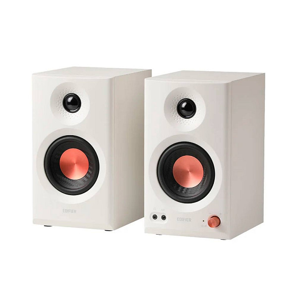 Monitor de Áudio Hi-Res EDIFIER MR3, 36W RMS, para estúdio, Bluetooth 5.4, Bivolt - Branco