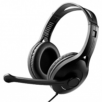 Headset Edifier Over-Ear K800, Profissional Placa de Som e Áudio Digital, Drivers 40mm, USB, Preto - K800 US