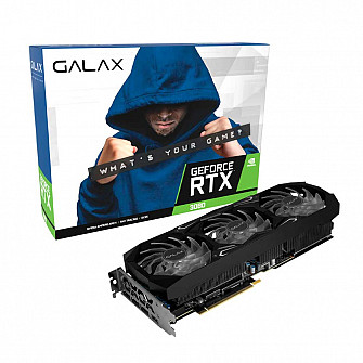 Placa de Video Galax GeForce RTX 3080 SG (1-Click OC) 10GB GDDR6X 320-bit - 38NWM3MD99RG - LHR