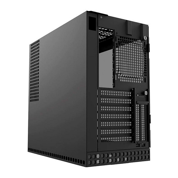 Gabinete Gamer Geometric Future Model 4 Caliburn, Mid-Tower, Lateral de Vidro, Preto, GEO-M4-CAL