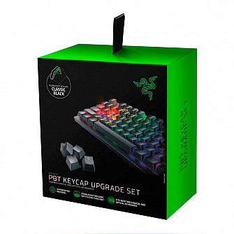 Conjunto de Teclas Razer PBT Doubleshot Preto  - RC21-01490100-R3M1