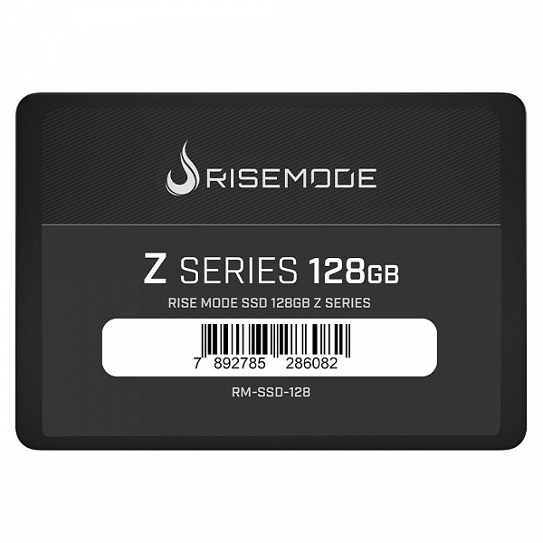 SSD Rise Mode Gamer Z Series 128GB, Sata, Leitura: 535MB/s e Gravação: 435MB/s - RM-SSD-128