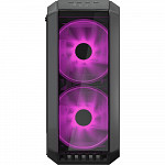 Gabinete Gamer Cooler Master MasterCase H500, RGB, 3 Coolers, Lateral em Vidro, Iron Grey - MCM-H500-IGNN-S00