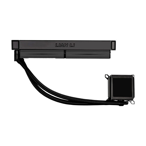 Water Cooler Lian Li Galahad GA II LCD 280, ARGB, Preto, 280mm, Intel LGA1700, LGA1200, LGA115x e AMD AM5, AM4 - GA2ALCD28B