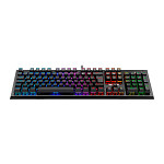 Teclado Mecanico Gamer Redragon Aryaman V2, RGB, Switch Blue, Preto, K569RGB-PT-BLUE-V2
