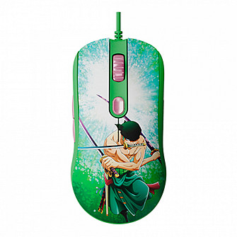 Mouse Gamer Akko, One Piece Edition, 5000 DPI, 5 Botões Pragramáveis, Akko AG325 Zoro