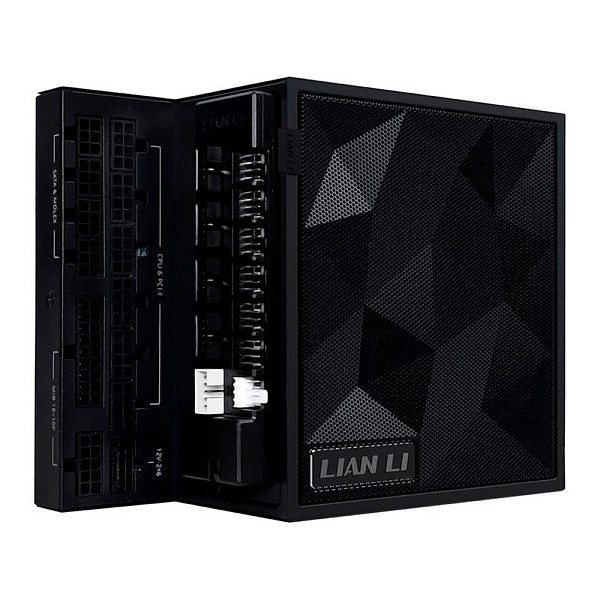 Fonte Lian Li EG1000G, 1000W, Full Modular, 80 Plus Gold, Preto, EG1000G-BK