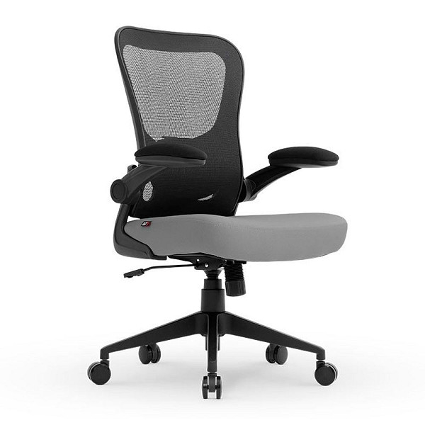 Cadeira Office DT3 Vita, Preto e Cinza Claro, 13907-0