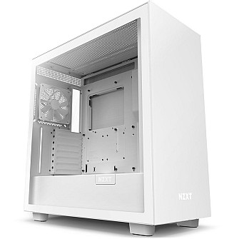Gabinete NZXT H7, Mid Tower, ATX, Lateral em Vidro Temperado, 2x Fans, Branco - CM-H71BW-01