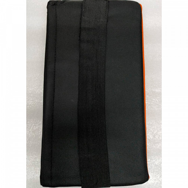 Cadeira DXRacer Classic Footrest CT122N Almofada Preto/Laranja