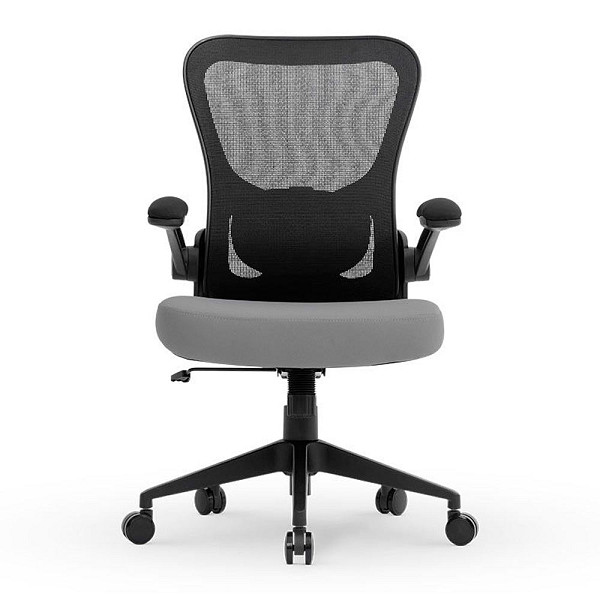 Cadeira Office DT3 Vita, Preto e Cinza Claro, 13907-0