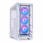 Gabinete Gamer Lancool Lian Li, RGB, 3x Fans ARGB, Laterais em Vidro Temperado, USB-C, Branco Neve - LANCOOL II MESH C RGB-S