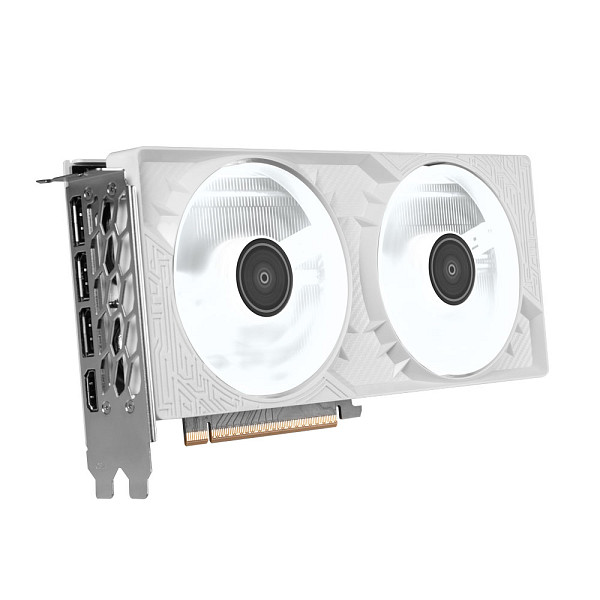 Placa de Video GALAX GeForce RTX 5060 Ti 1-Click OC White 8GB 128-bit - 56ISN8MDCQWH