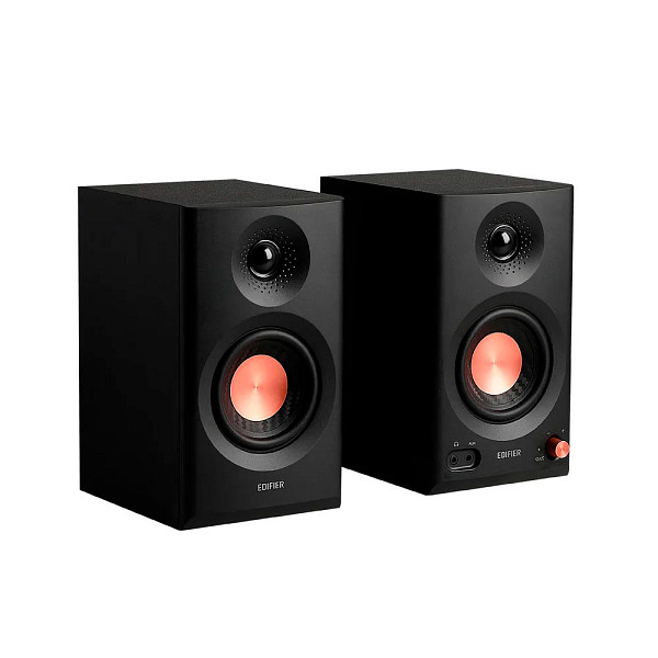 Monitor de Áudio Hi-Res EDIFIER MR3, 36W RMS, para estúdio, Bluetooth 5.4, Bivolt - Preto