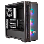 Gabinete Gamer Cooler Master MasterBox MB520, Mid Tower, ARGB, com FAN, Lateral em Vidro - MCB-B520-KGNN-RGA