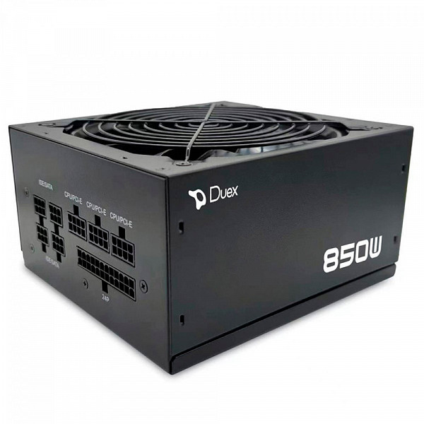 Fonte Duex 850FSE++, 850W, 80 Plus Bronze, PFC Ativo, Full Modular, DX-850FSE++