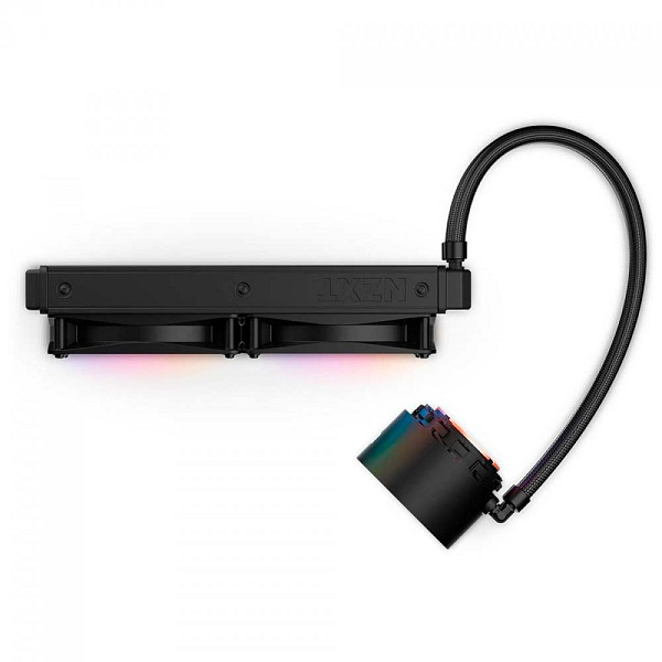 Water Cooler NZXT Kraken Elite 240 RGB, 240mm, AIO LCD Display, Black, Intel-AMD, RL-KR24E-B1