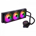 Water Cooler Cooler Master MasterLiquid 360L Core ARGB, 360mm, Intel-AMD, Preto, MLW-D36M-A18PZ-R1