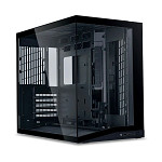 Gabinete Gamer Lian Li O11 Dynamic Mini V2 Flow, Midi Tower, Lateral em Vidro, Com 5 Fans,, Preto - O11DMIV2FX