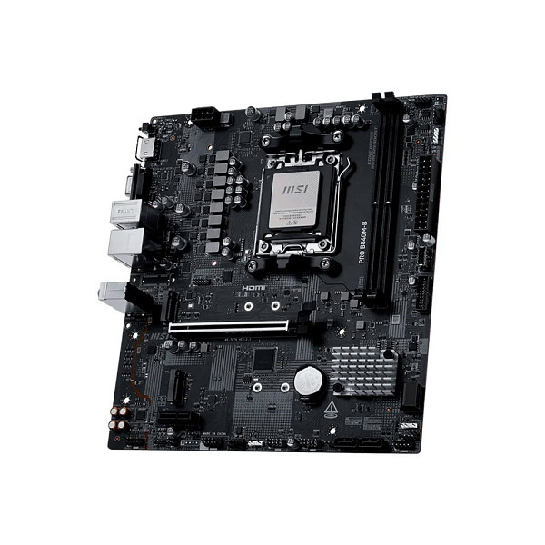 Placa Mae MSI Pro B840M-B, DDR5, Socket AMD AM5, M-ATX, Chipset AMD B840, PRO-B840M-B